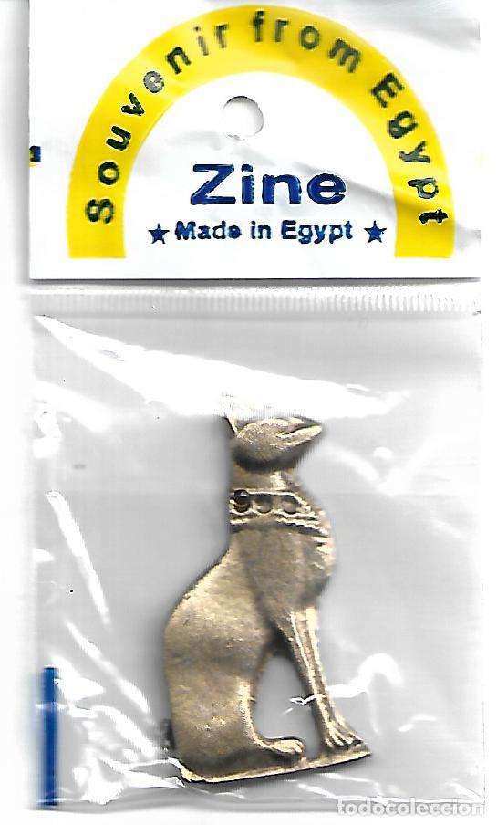 Coleccionismo: RECUERDO DE EGIPTO EN BRONCE NUEVO CON IMAN