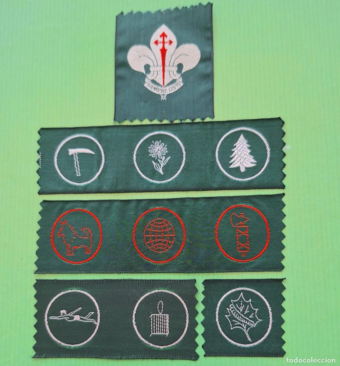 Collecting: ASDE SCOUTS DE ESPA&Ntilde;A 1 PROMESA Y 9 ESPECIALIDADES. 58 A&Ntilde;OS