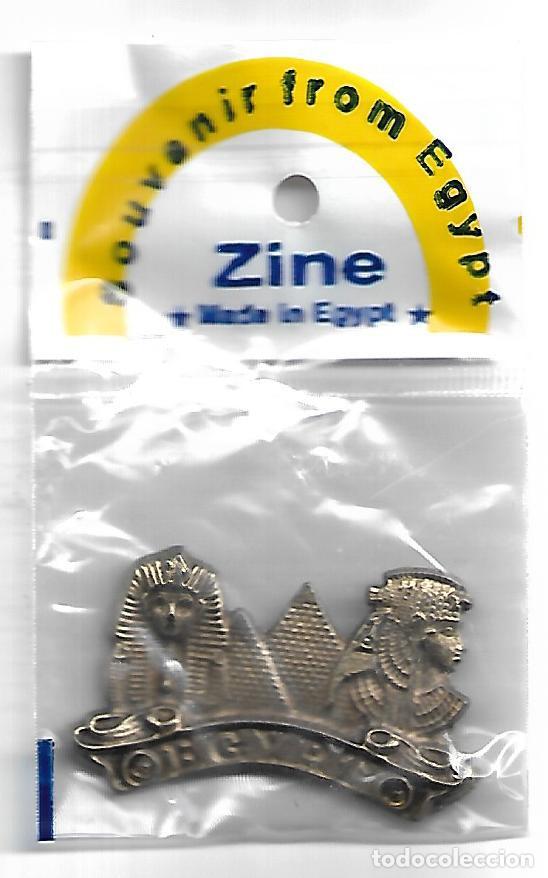 Coleccionismo: RECUERDO DE EGIPTO EN BRONCE NUEVO CON IMAN