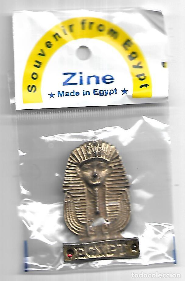 Coleccionismo: RECUERDO DE EGIPTO EN BRONCE NUEVO CON IMAN