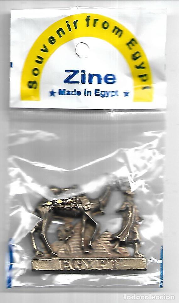 Coleccionismo: RECUERDO DE EGIPTO EN BRONCE NUEVO CON IMAN