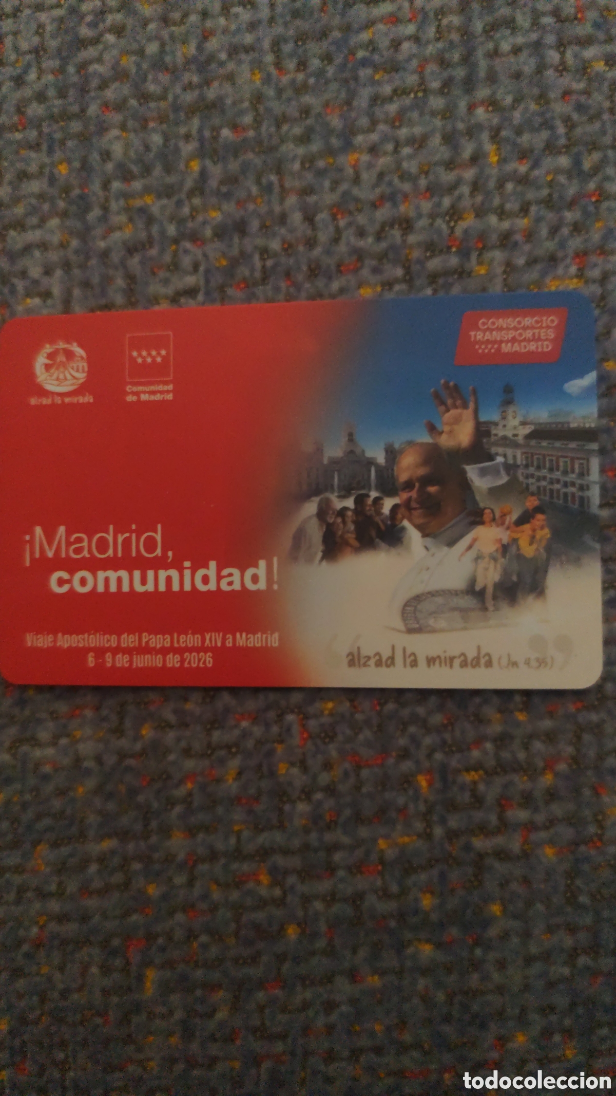 Coleccionismo: Tarjeta de transporte Espa&ntilde;a de Le&oacute;n XIII
