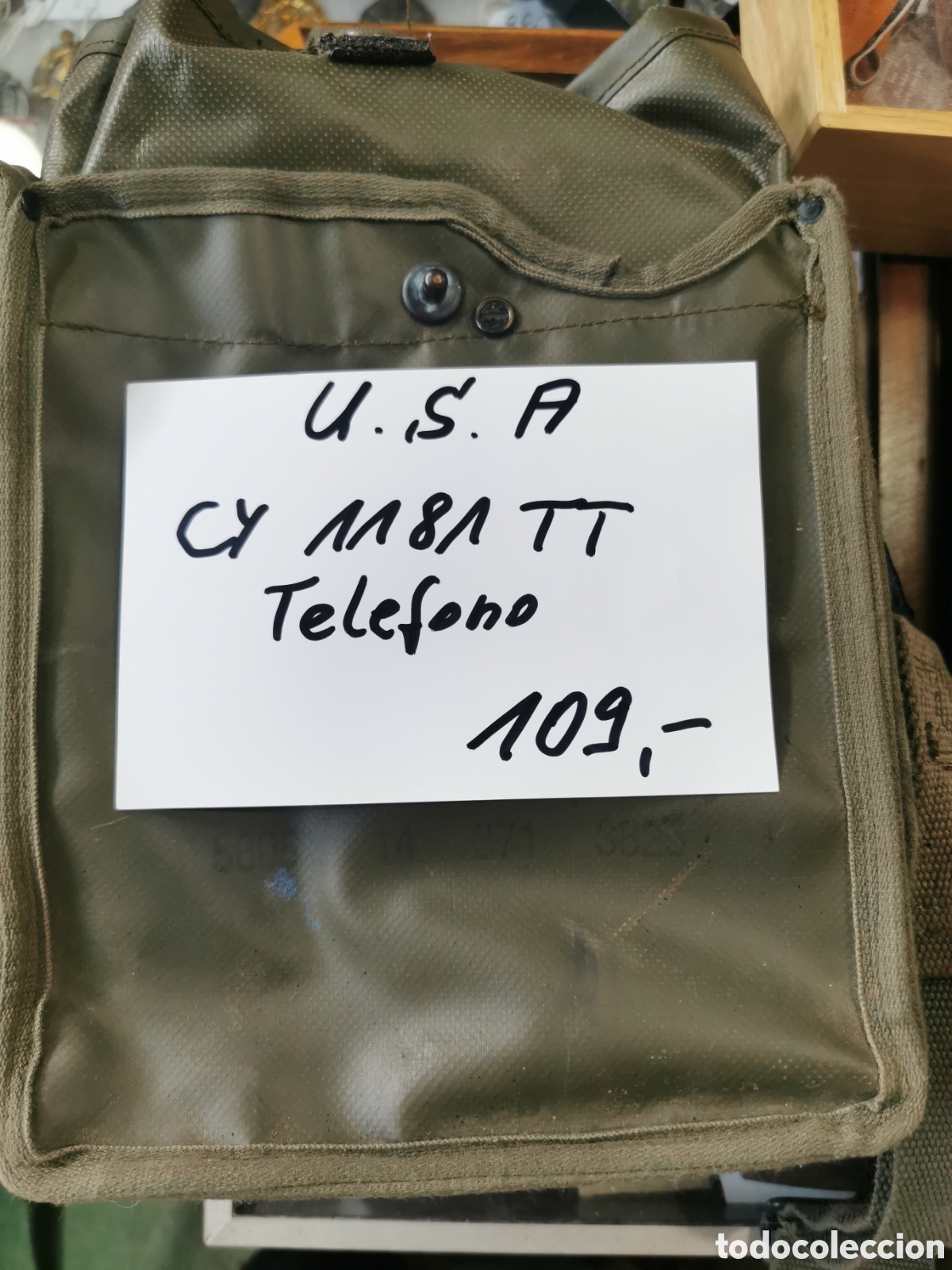 Coleccionismo: Tel&eacute;fono antiguo Estados Unidos