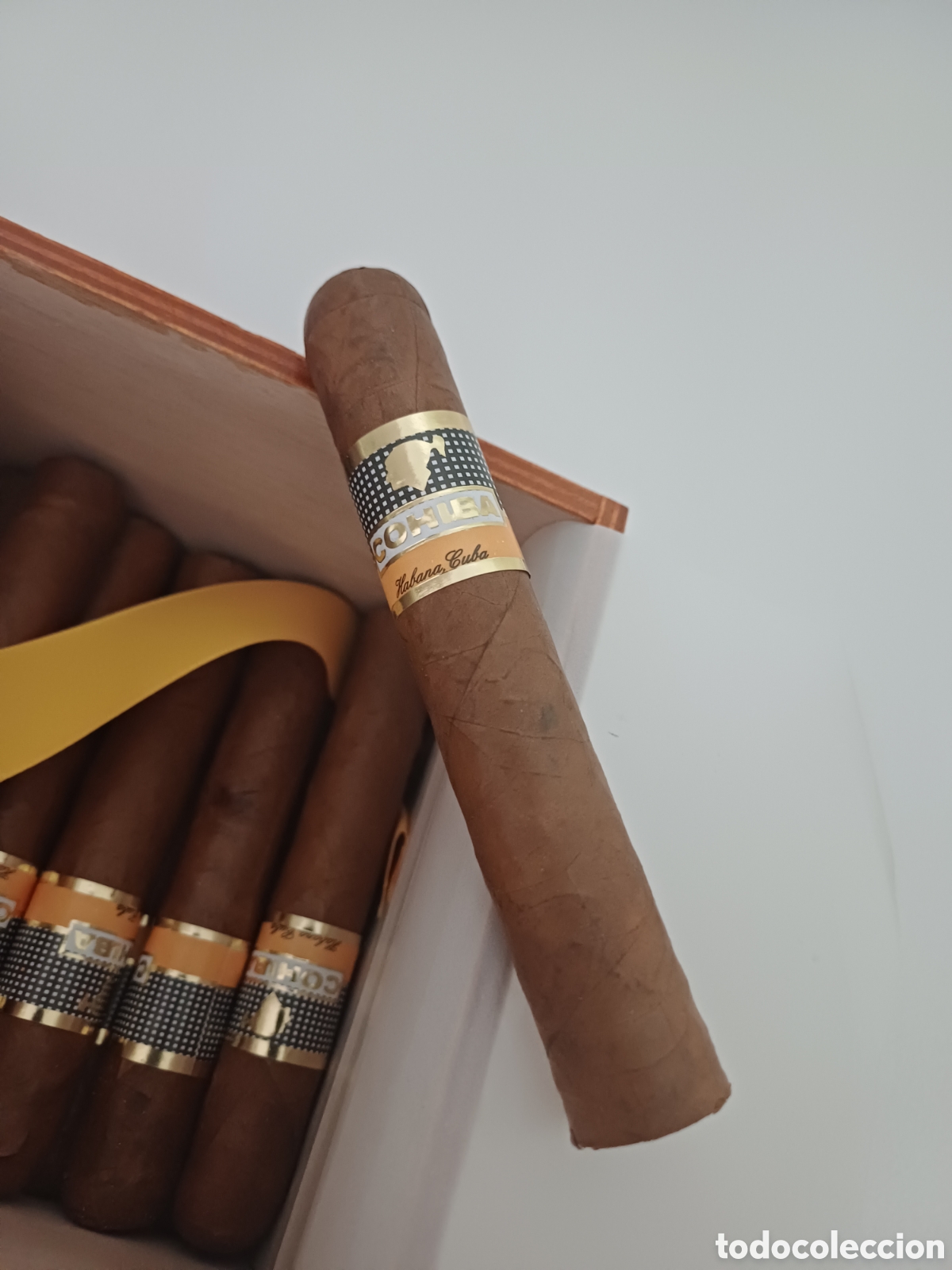 Coleccionismo: Caja puros cohiba habanos, 12 ud