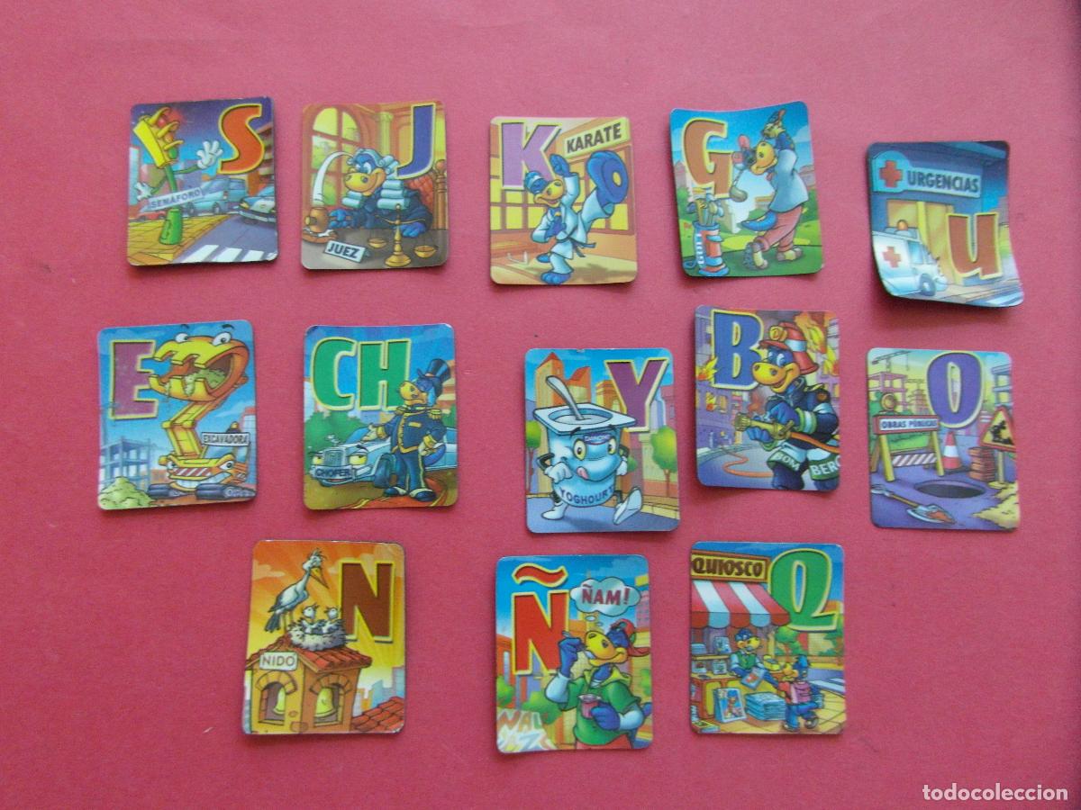 Coleccionismo: LOTE DE 13 IMAN DE NEVERA LETRAS