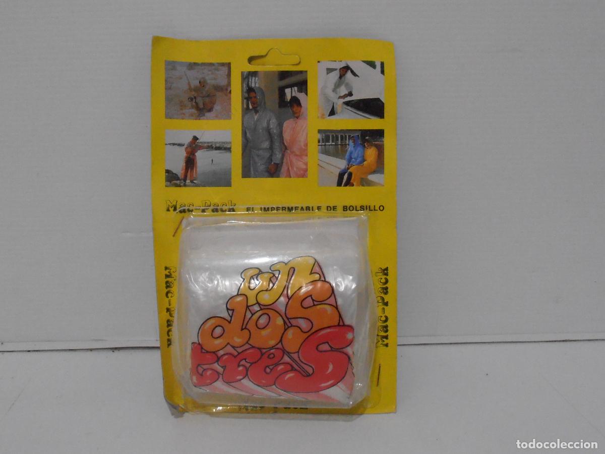 Coleccionismo: IMPERMEABLE DE BOLSILLO, UN DOS TRES, MAC-PACK, SIN ABRIR, NUEVO A ESTRENAR, 123