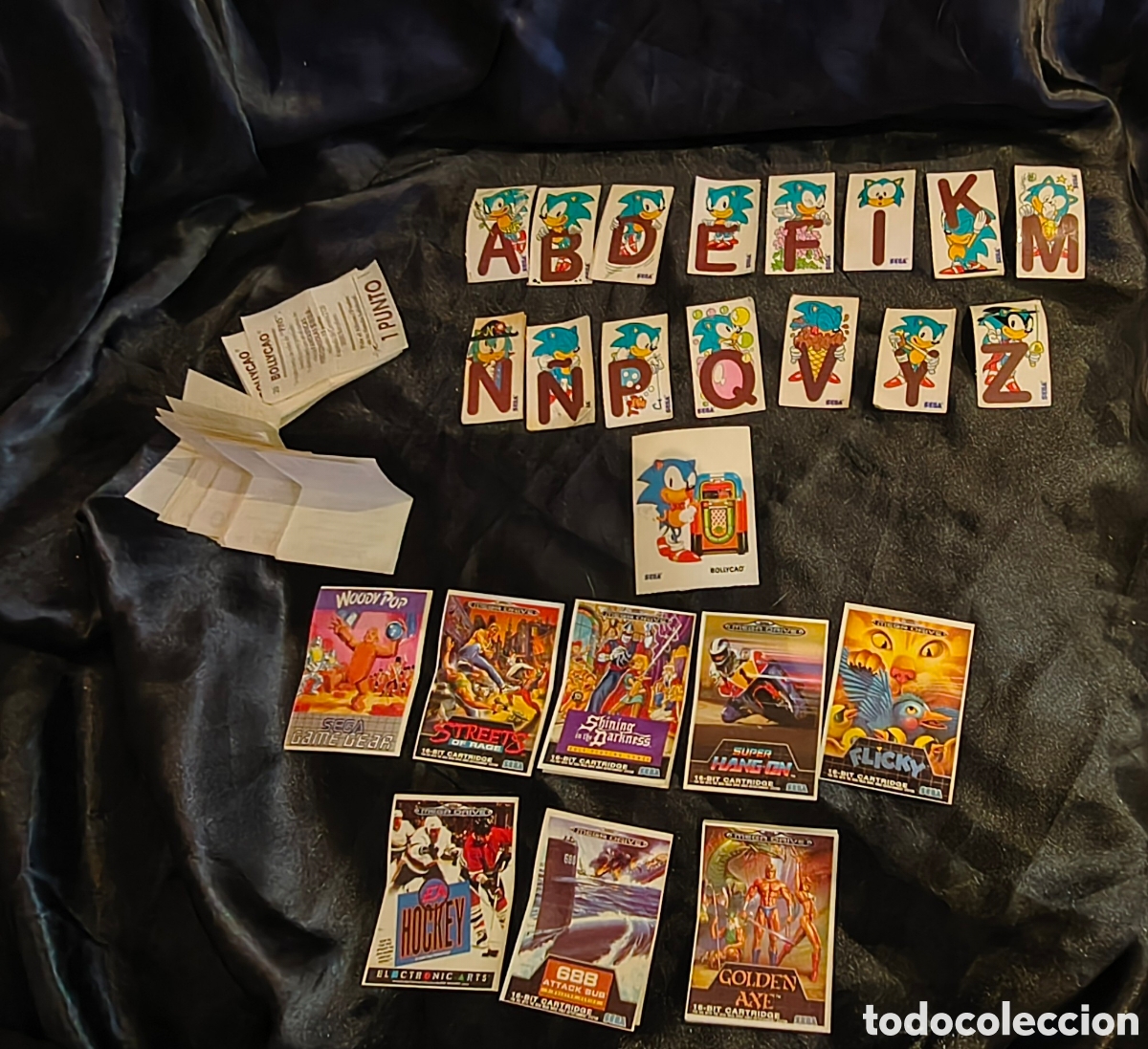 Coleccionismo: Cromos Bollicao SEGA