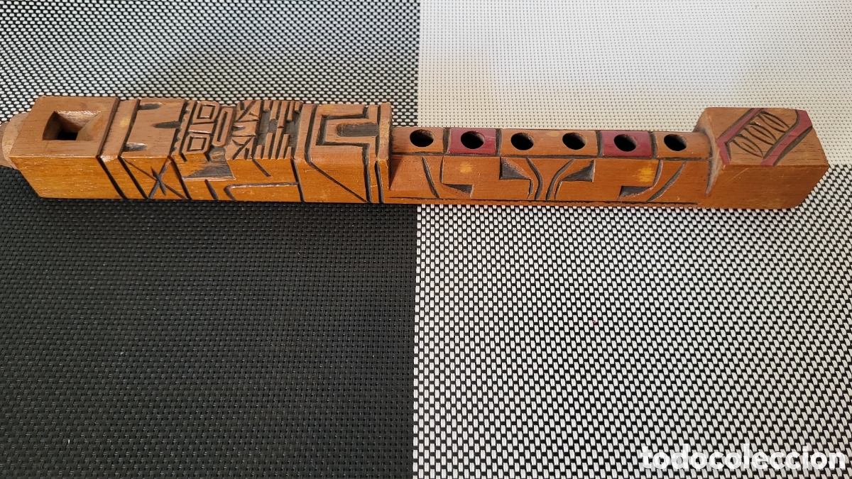 Collectionnisme: Antigua flauta madera
