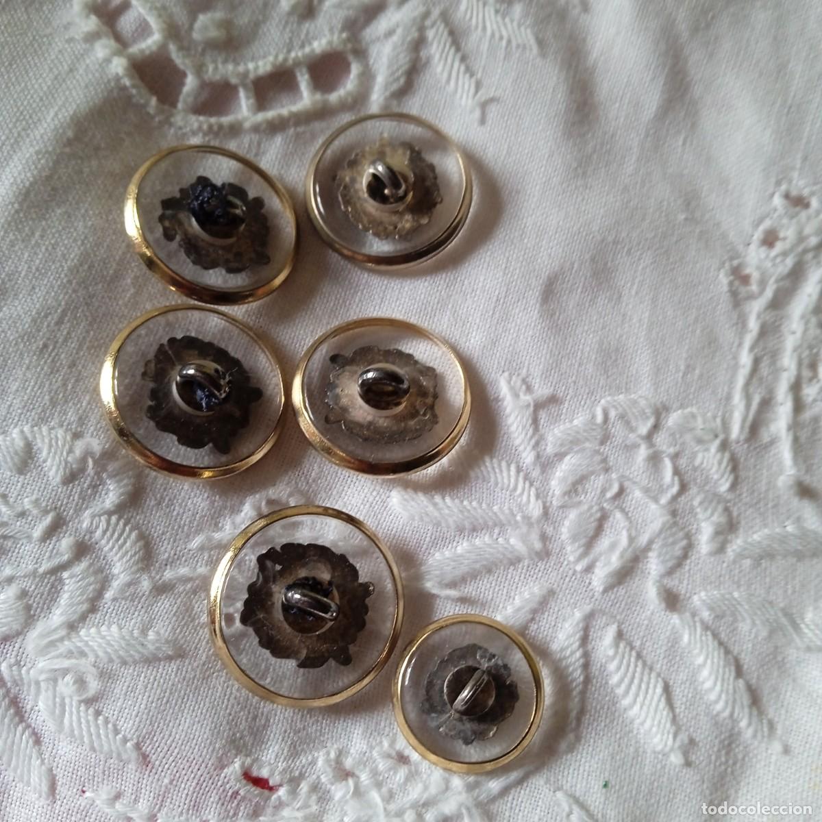 Coleccionismo: JUEGO DE 6 BOTONES ORIGINALES - Foto 4