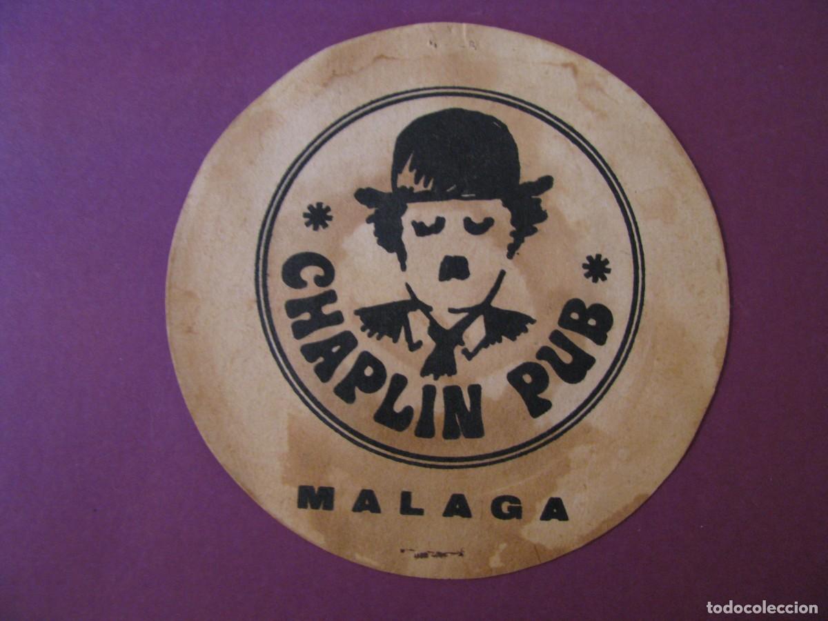 Coleccionismo: POSAVASOS CHAPLIN PUB. MALAGA