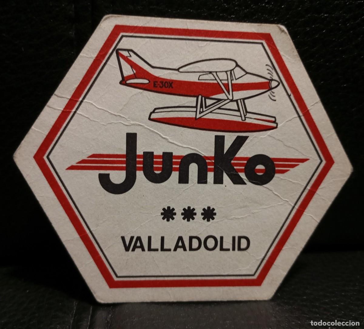 Coleccionismo: JUNKO - POSAVASOS - VALLADOLID - CERVEZA - REFRESCOS - SIDRA - BITTER