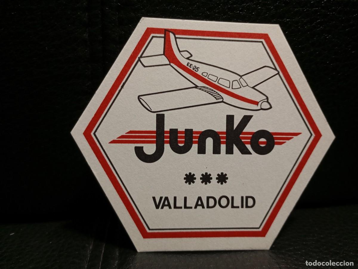 Coleccionismo: JUNKO - POSAVASOS - VALLADOLID - CERVEZA - REFRESCOS - SIDRA - BITTER
