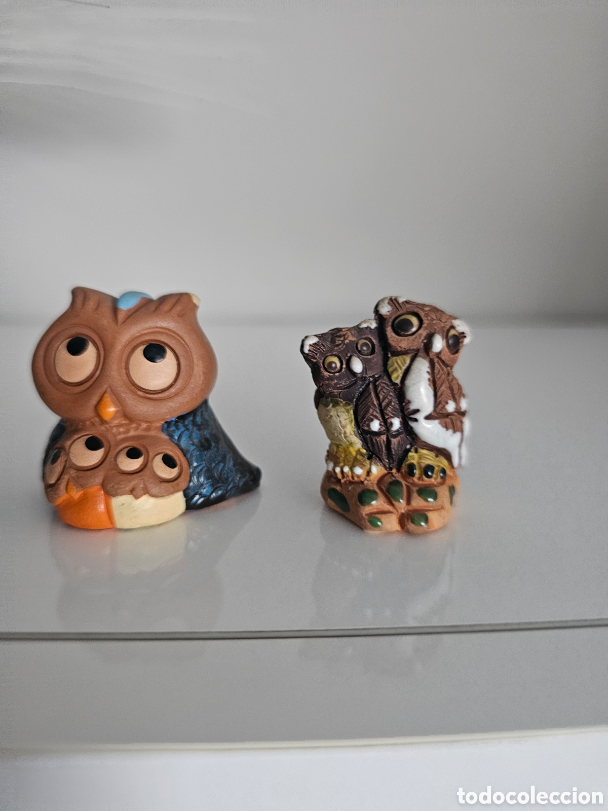 Coleccionismo: Figuras decoracion b&uacute;hos