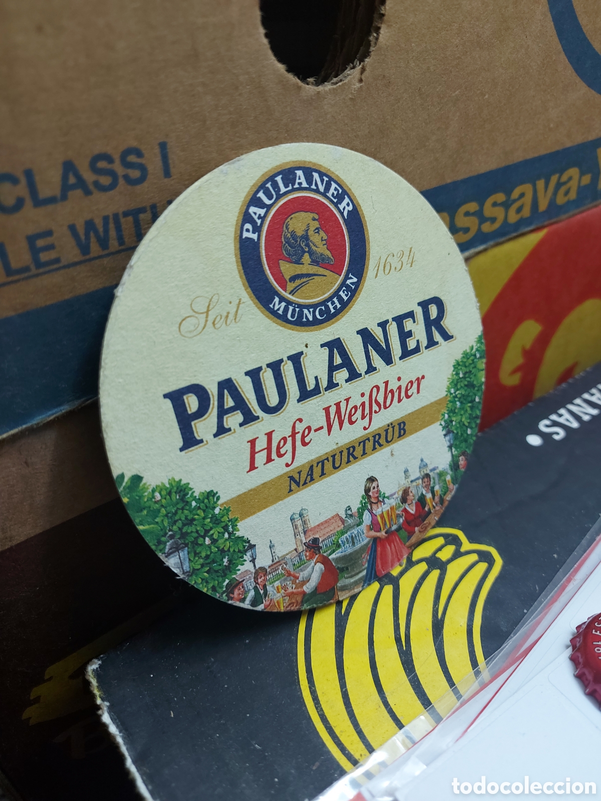 Coleccionismo: POSAVASOS ALEMANIA PAULANER