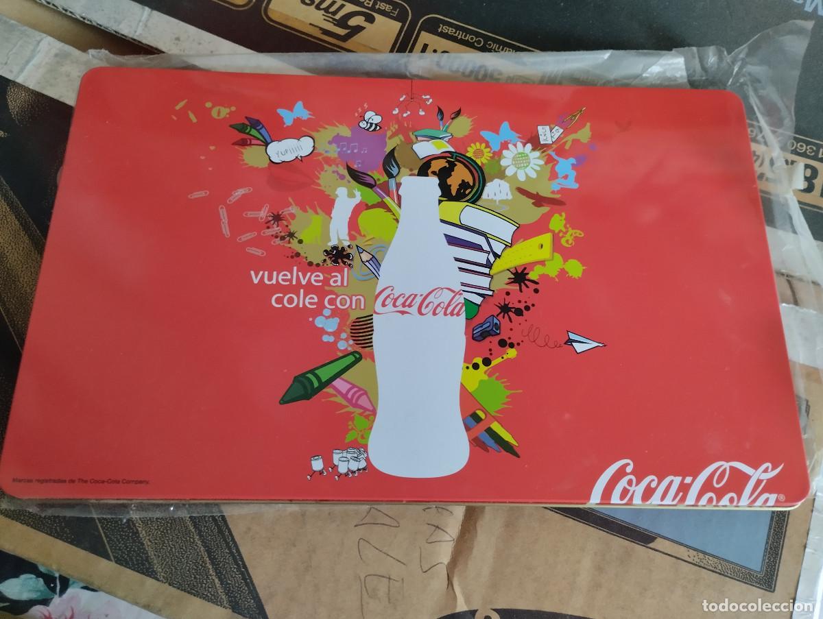 Coleccionismo: vuelve al cole con coca cola, estuche metalico con lapices de colores