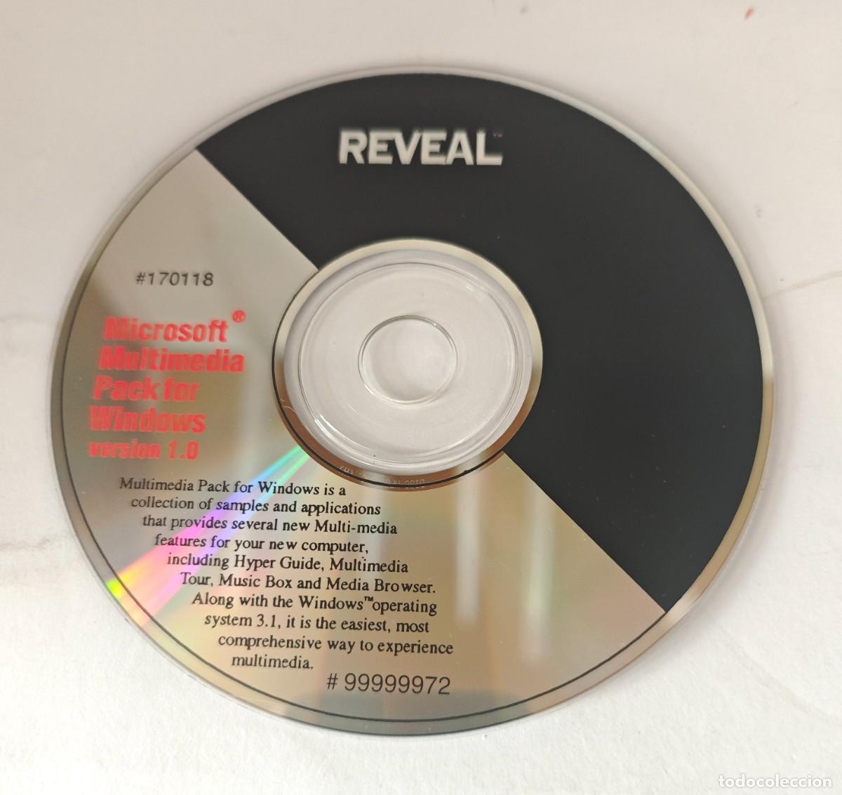 Coleccionismo: Microsoft Multimedia Pack for Windows 1.0 CD-ROM Original Retroinform&aacute;tica Windows 3.1