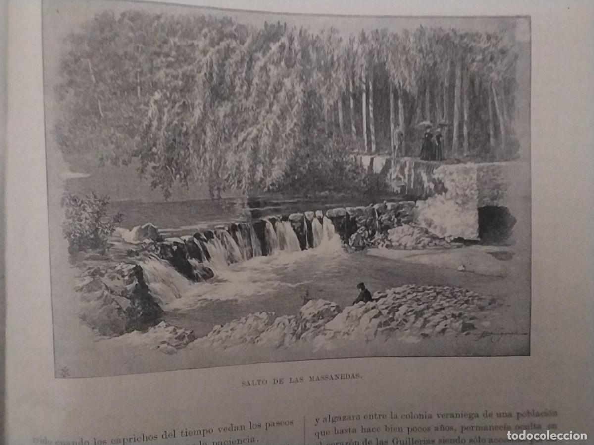 Coleccionismo: SALTO MASSANEDAS SAN HILARIO DE SACALM LA FONT PICANT SANT HILARI SACALM HOJA A&Ntilde;O 1891