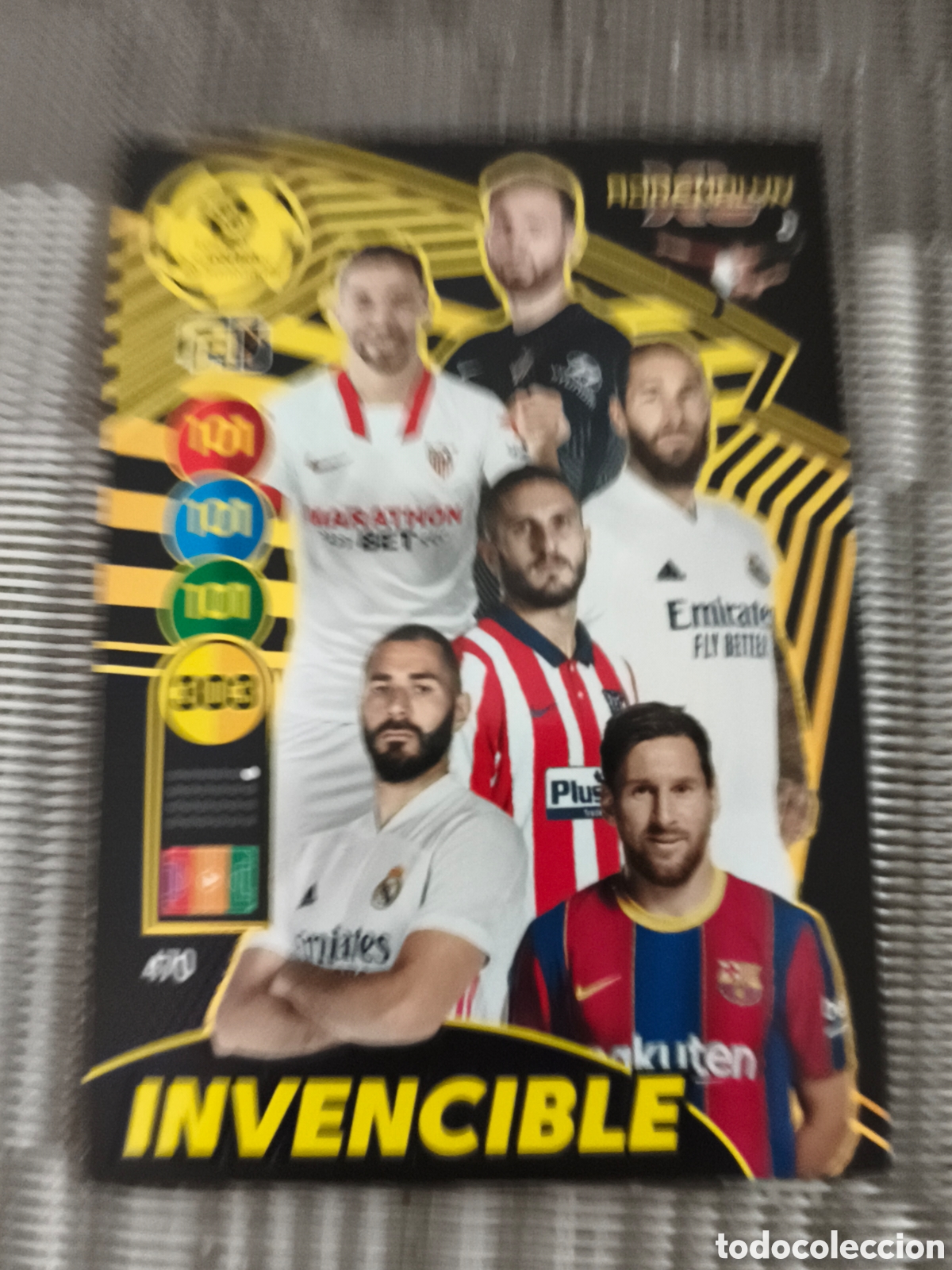 Coleccionismo: CARD INVENCIBLE DE LA COLECCI&Oacute;N DE ADRENALYN TEMPORADA 2020/ 2021