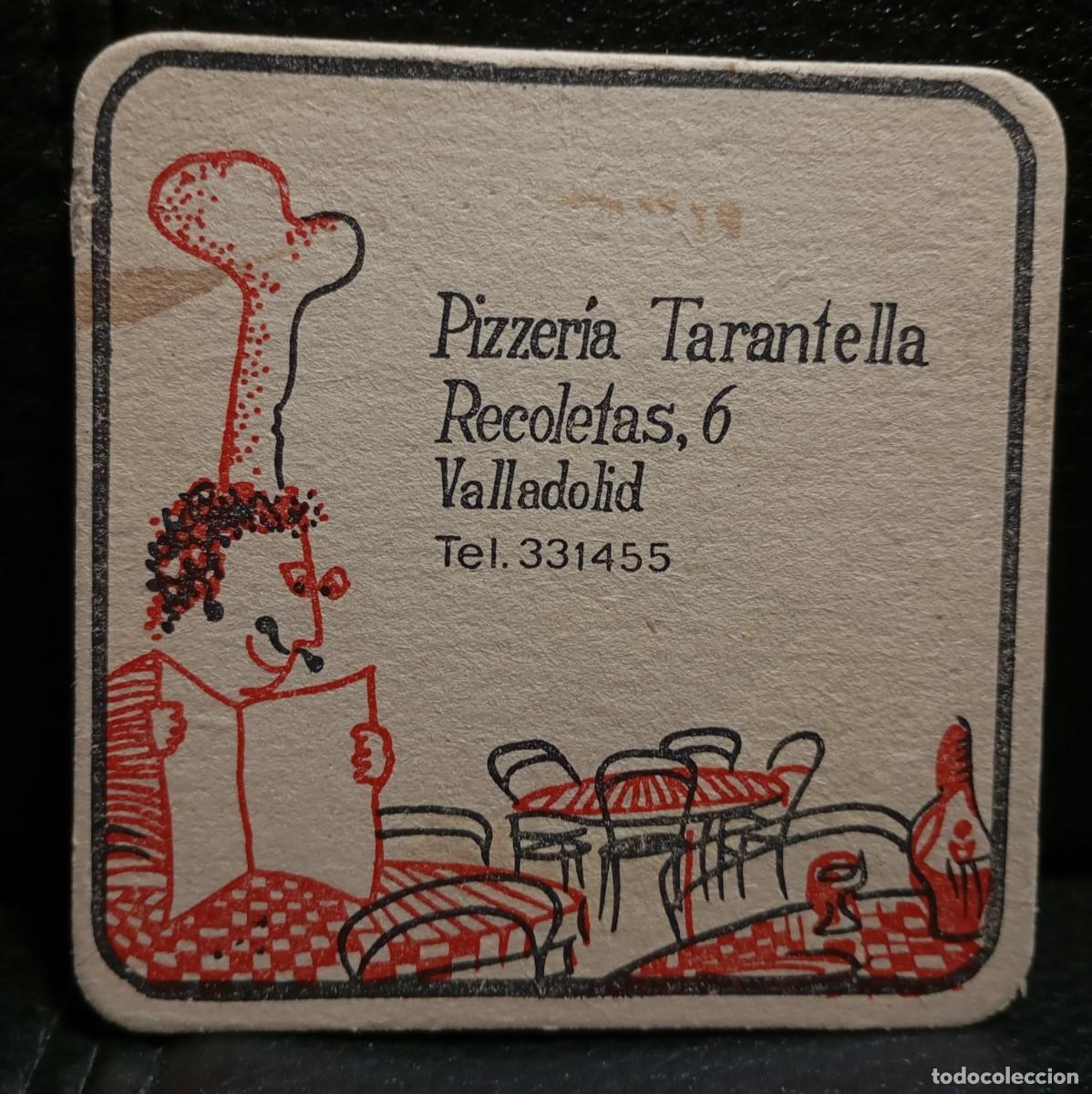 Coleccionismo: PIZZERIA TARANTELLA - POSAVASOS - VALLADOLID - CERVEZA - REFRESCOS - SIDRA - BITTER