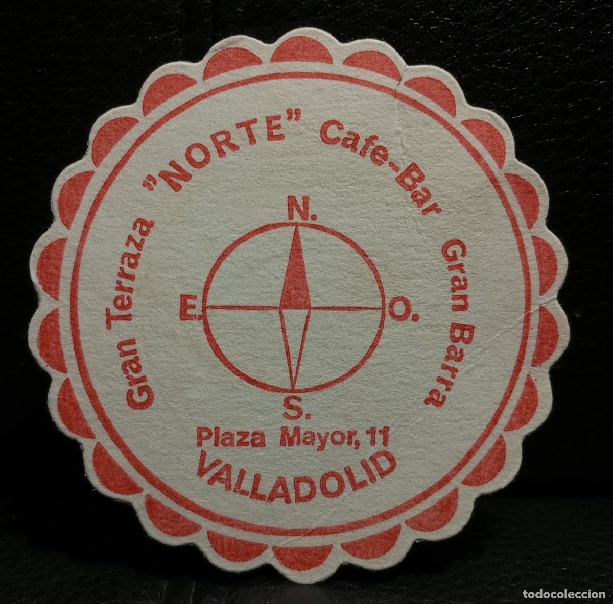 Coleccionismo: GRAN TERRAZA NORTE CAFE BAR - POSAVASOS - VALLADOLID - CERVEZA - REFRESCOS - SIDRA - BITTER