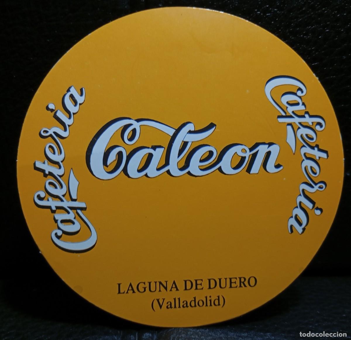 Coleccionismo: CAFETERIA GALEON - POSAVASOS - LAGUNA DE DUERO VALLADOLID - CERVEZA - REFRESCOS - SIDRA - BITTER