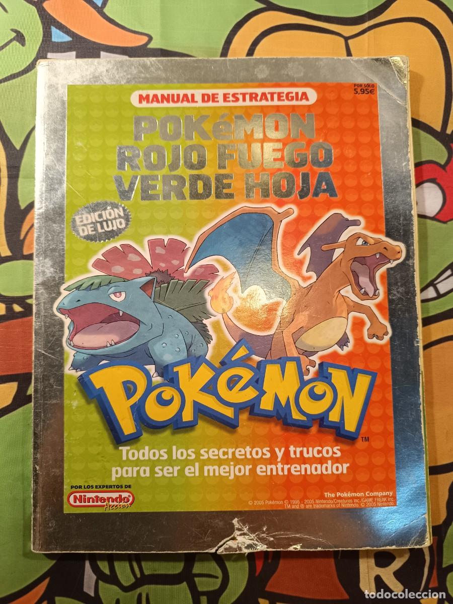 Coleccionismo: Gu&iacute;a Pok&eacute;mon Rojo Fuego y Verde hoja / en Espa&ntilde;ol