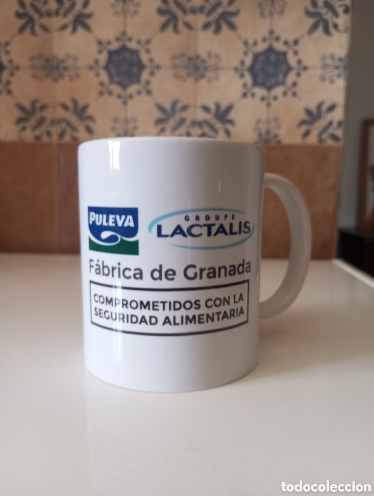 Coleccionismo: Jarra fabrica de leche Puleva Granada Uniasa