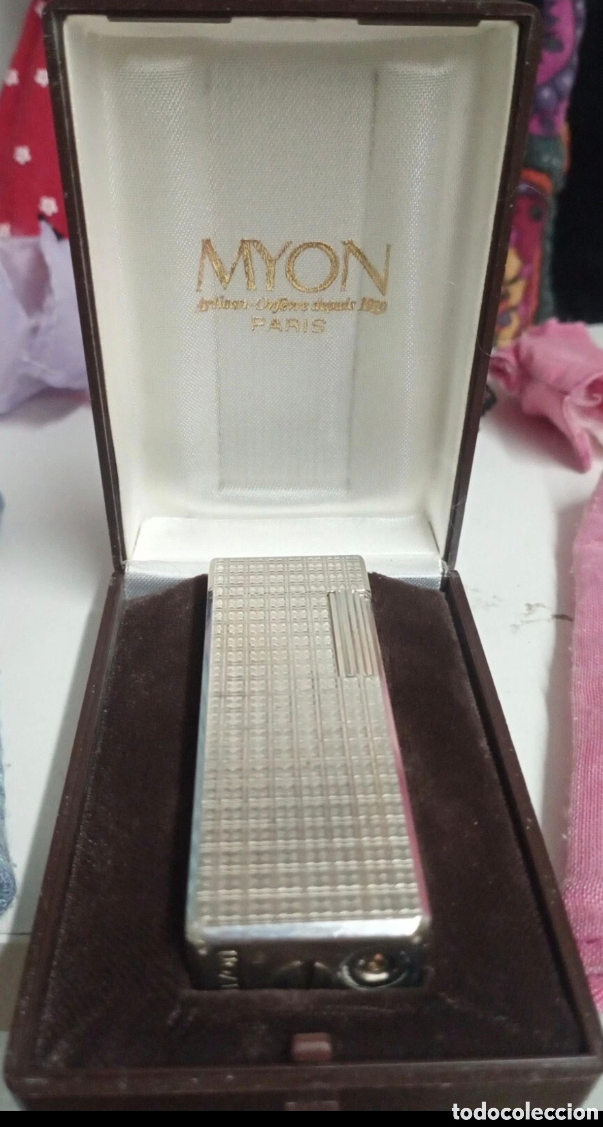 Coleccionismo: Encendedor Vintage Myon Paris Caja Original Desconozco Si Funciona