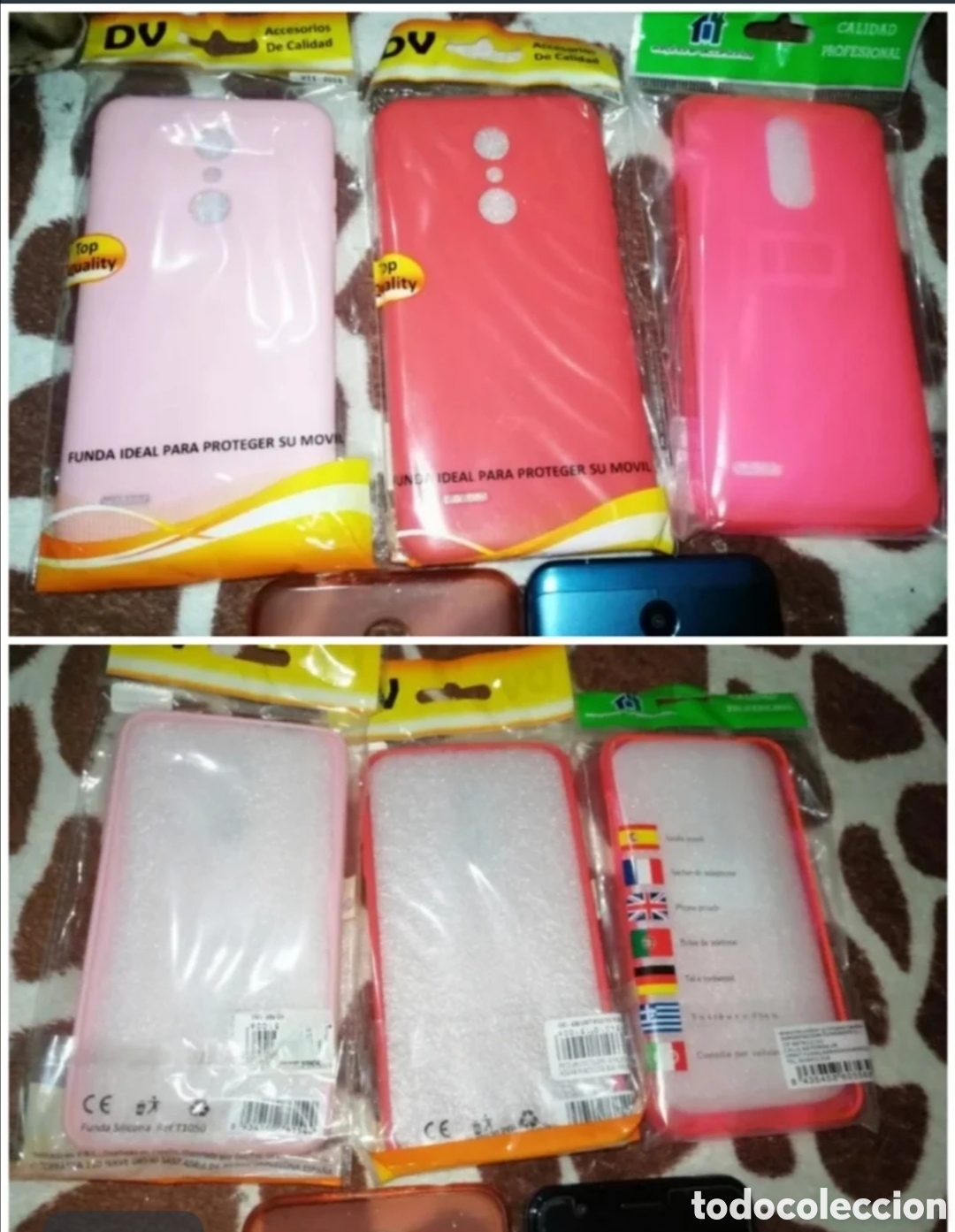 Coleccionismo: Lote 6 fundas LG K11 (2018) - Foto 3