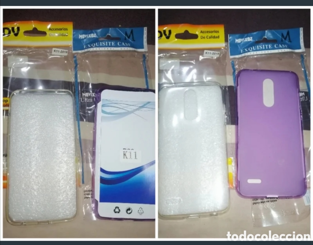 Coleccionismo: Lote 6 fundas LG K11 (2018) - Foto 4