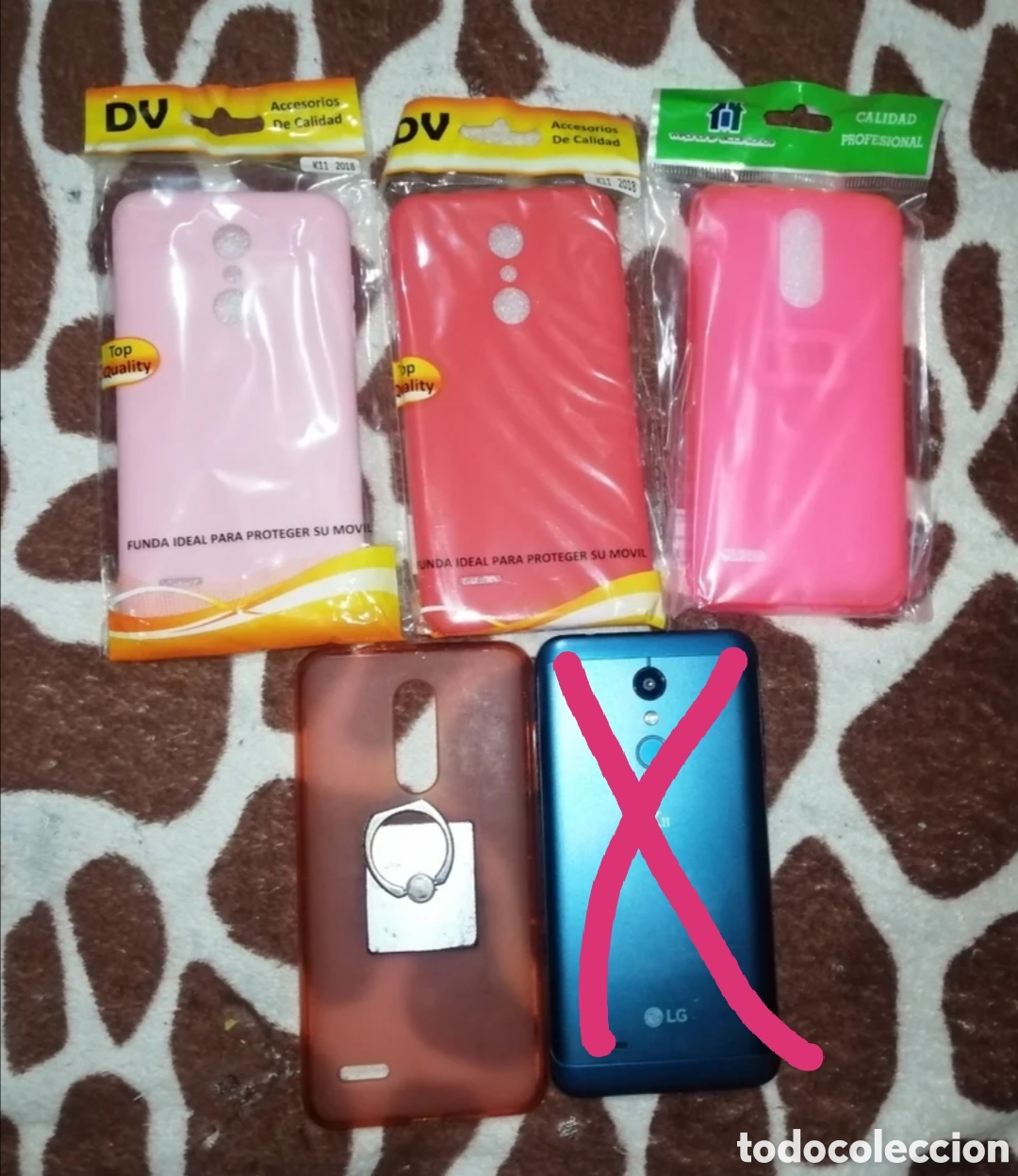 Coleccionismo: Lote 6 fundas LG K11 (2018)