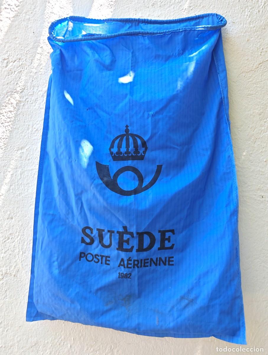 Coleccionismo: Saca Postal A&eacute;rea Sueca Original 1982 &ndash; Suède Poste A&eacute;rienne &ndash; Correo Internacional Vintage