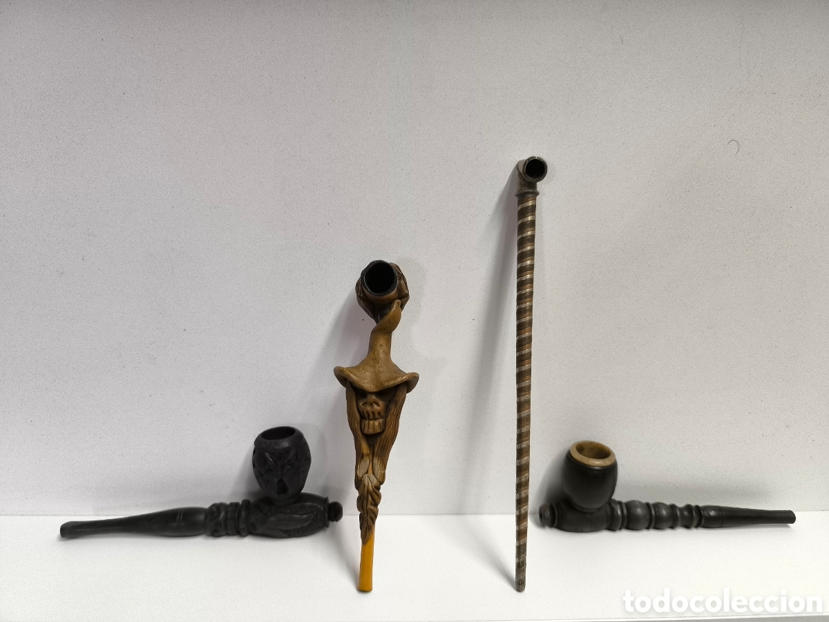 Coleccionismo: Lote pipas de fumar +++