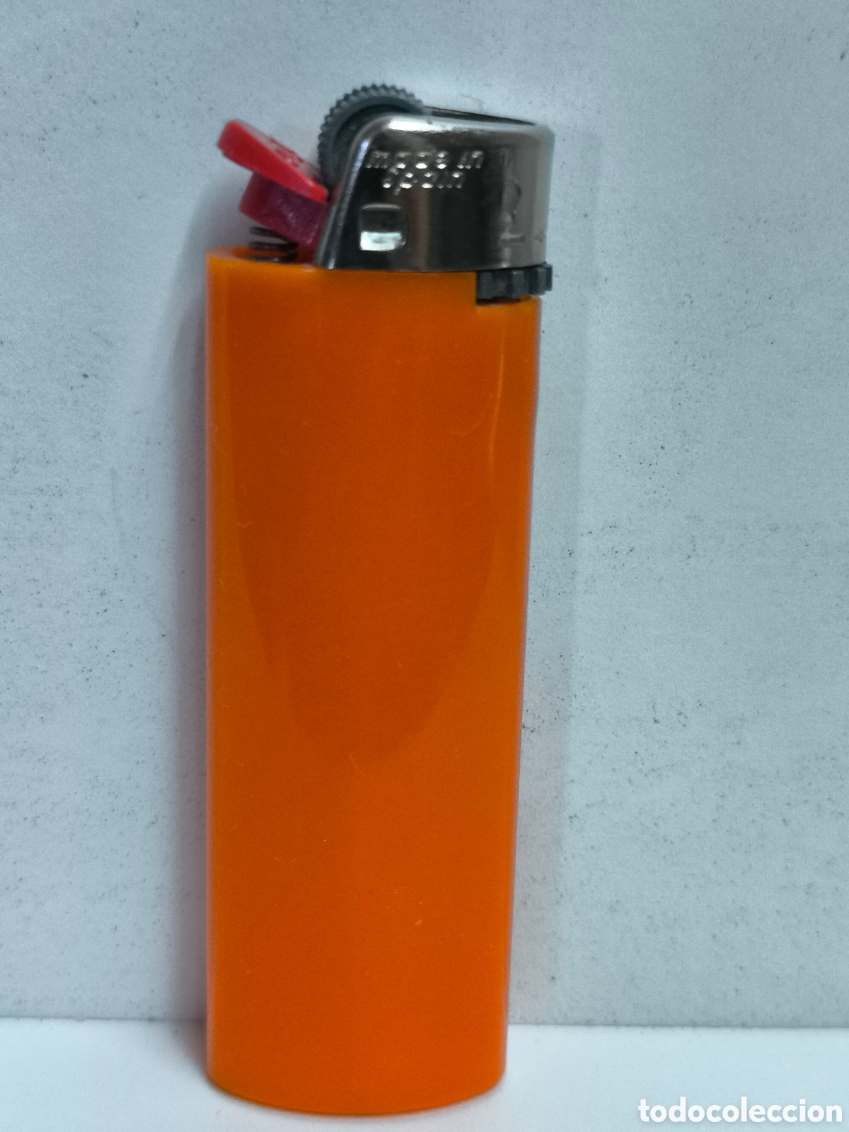 Coleccionismo: Mechero BIC naranja a&ntilde;os 80 gastado
