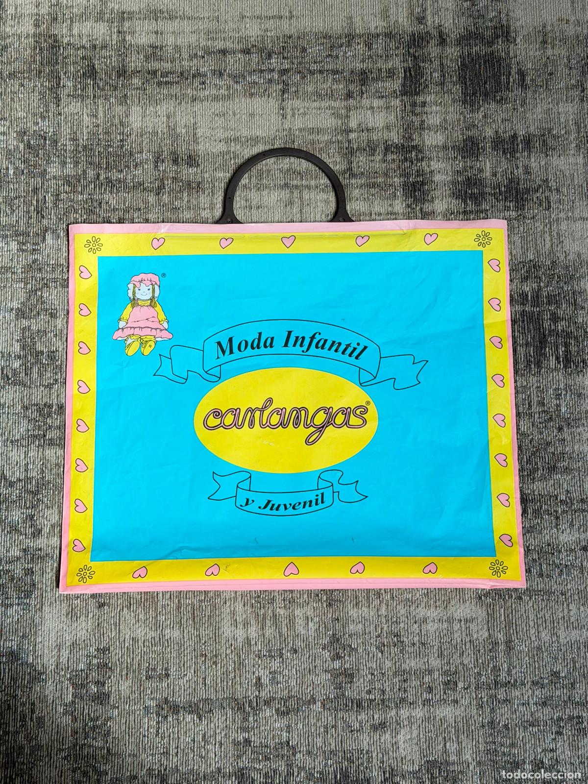 Coleccionismo: BOLSA TIENDA CARLANGAS MODA INFANTIL Y JUVENIL