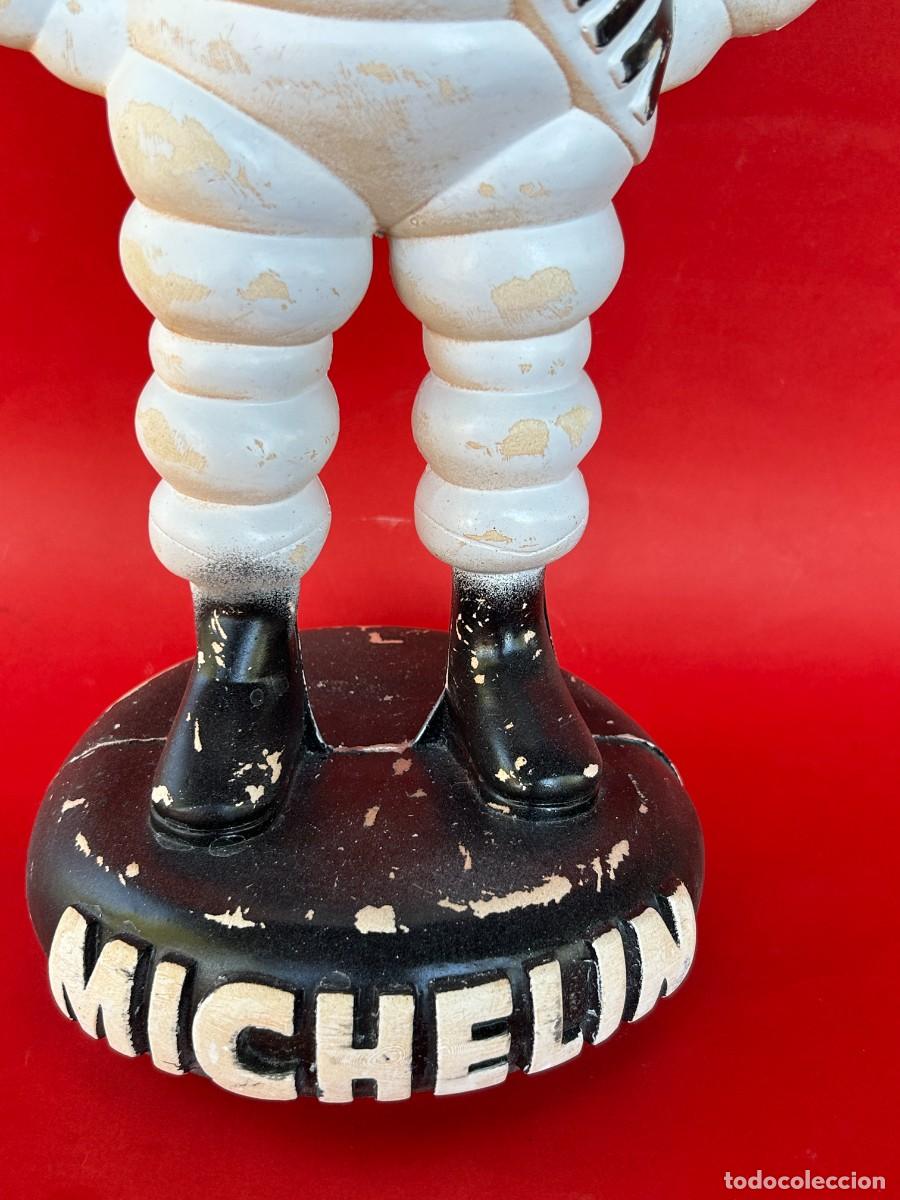 Coleccionismo: Figura Bibendum Michelin de estuco - Foto 3