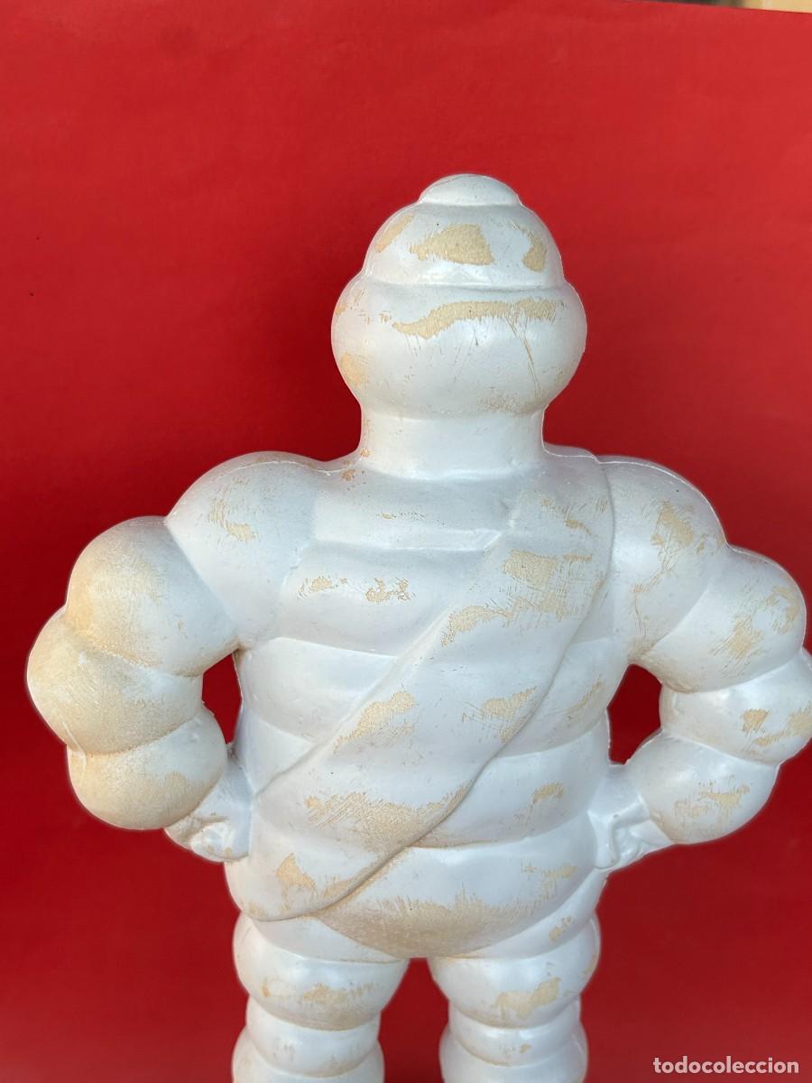 Coleccionismo: Figura Bibendum Michelin de estuco - Foto 5