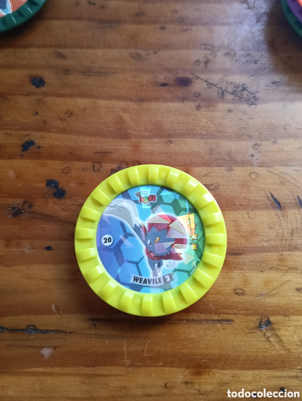 Coleccionismo: Tazo 20 Roks Pok&eacute;mon Matutano