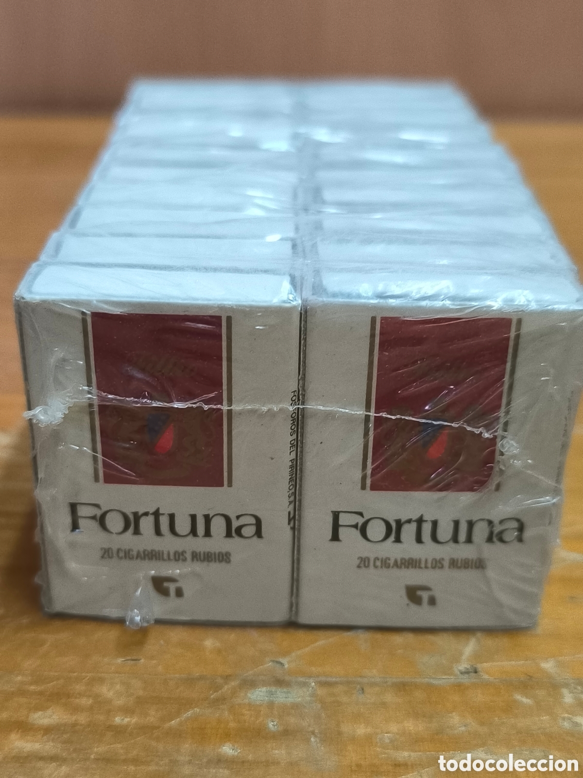 Coleccionismo: Lote caja cerillas fortuna 20 unidades a&ntilde;os 80