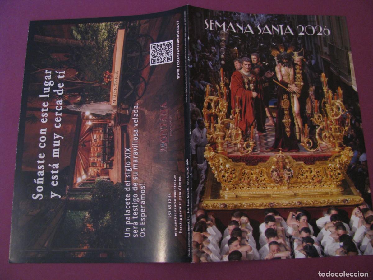 Colecionismo: HORARIOS E ITINERARIOS DE LA SEMANA SANTA M&Aacute;LAGA 2026