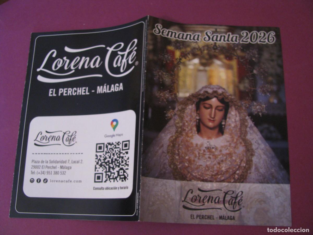 Coleccionismo: HORARIOS E ITINERARIOS DE LA SEMANA SANTA M&Aacute;LAGA 2026