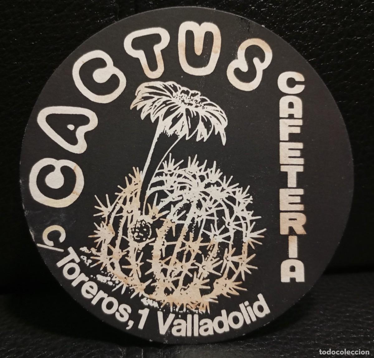 Coleccionismo: CACTUS CAFETERIA - POSAVASOS - VALLADOLID - CERVEZA - REFRESCOS - SIDRA - BITTER