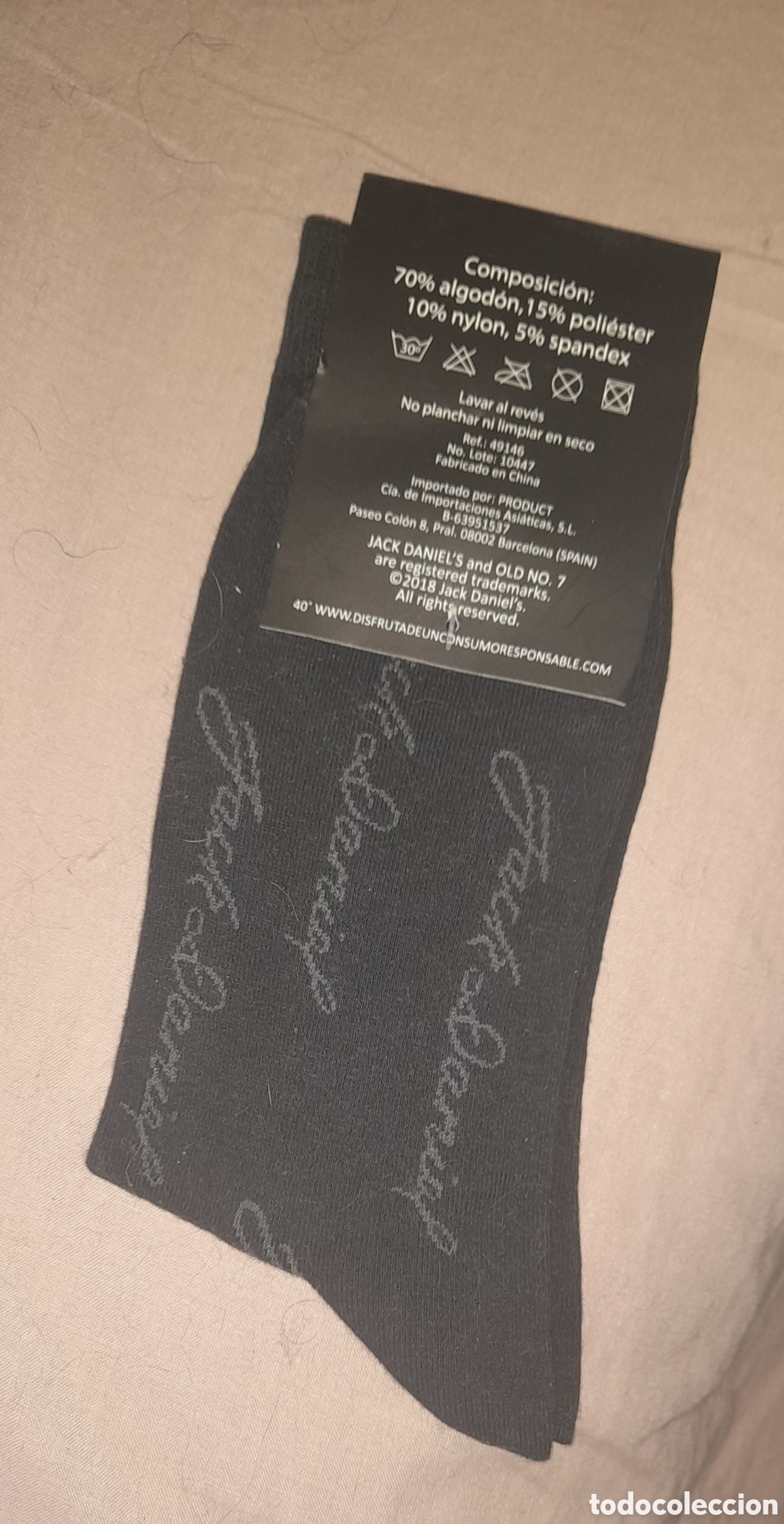 Coleccionismo: Calcetines publicidad Jack Daniels - Foto 2
