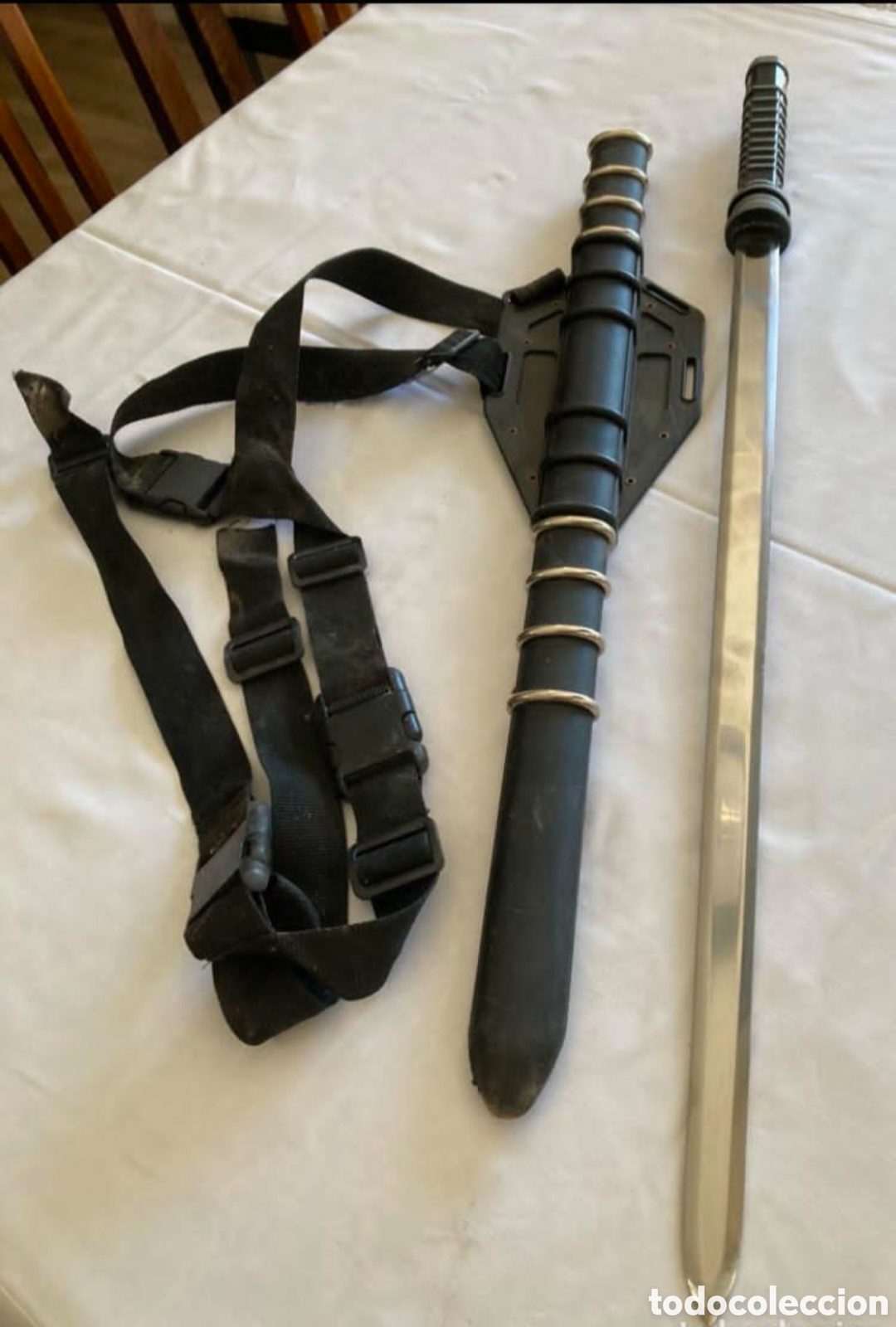 Coleccionismo: Katana espada oriental japonesa con arn&eacute;s - Foto 2