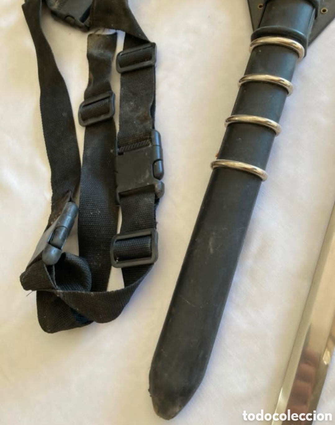 Coleccionismo: Katana espada oriental japonesa con arn&eacute;s - Foto 5