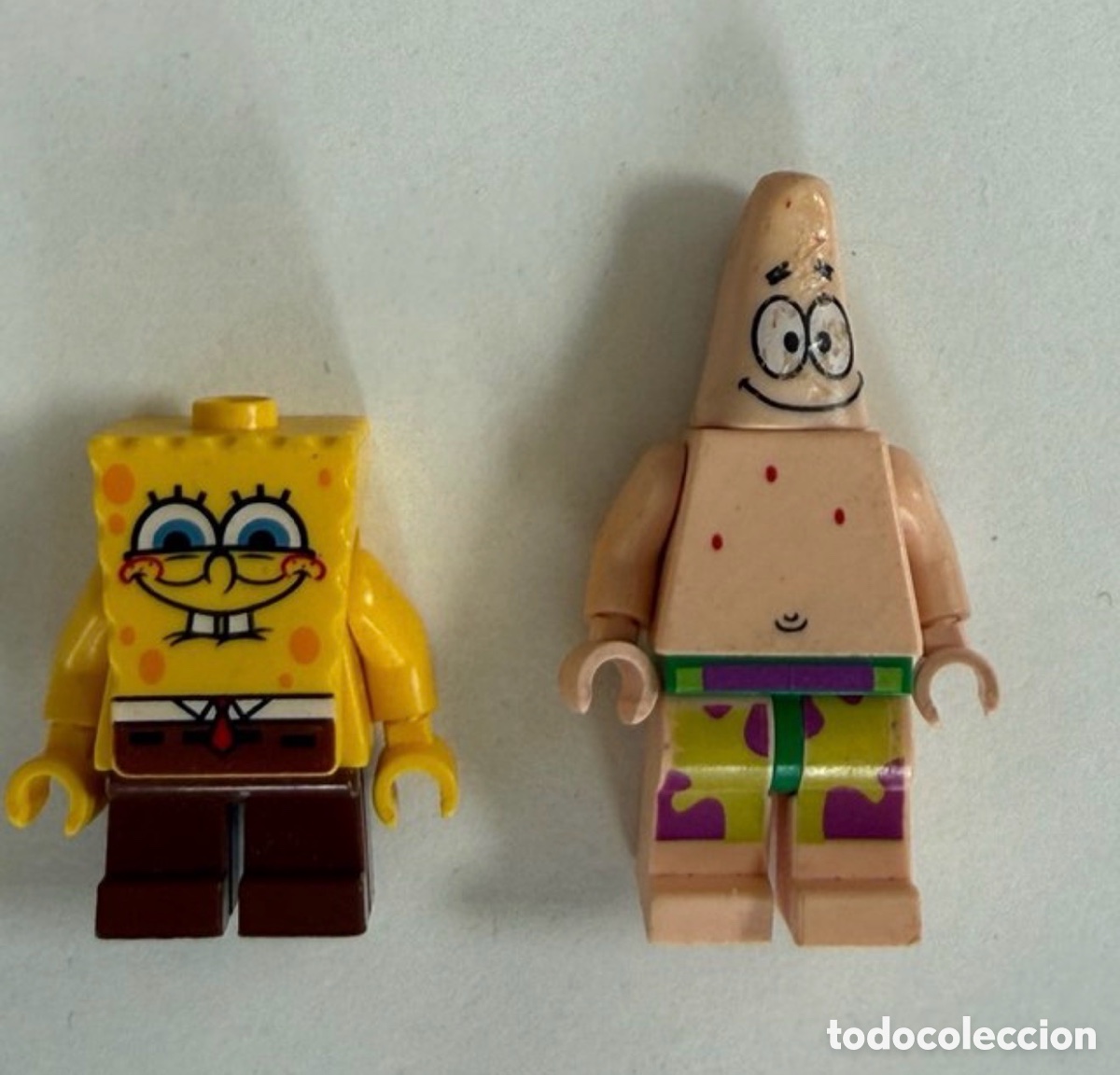 Coleccionismo: Mini figuras lego Bob esponja - Foto 1