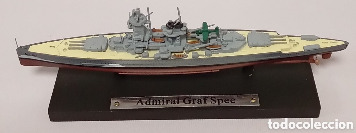 Coleccionismo: Maqueta barco Admiral Graf Spee Planeta DeAgostini (Colecci&oacute;n) Escala 1:1250 Buques legendarios