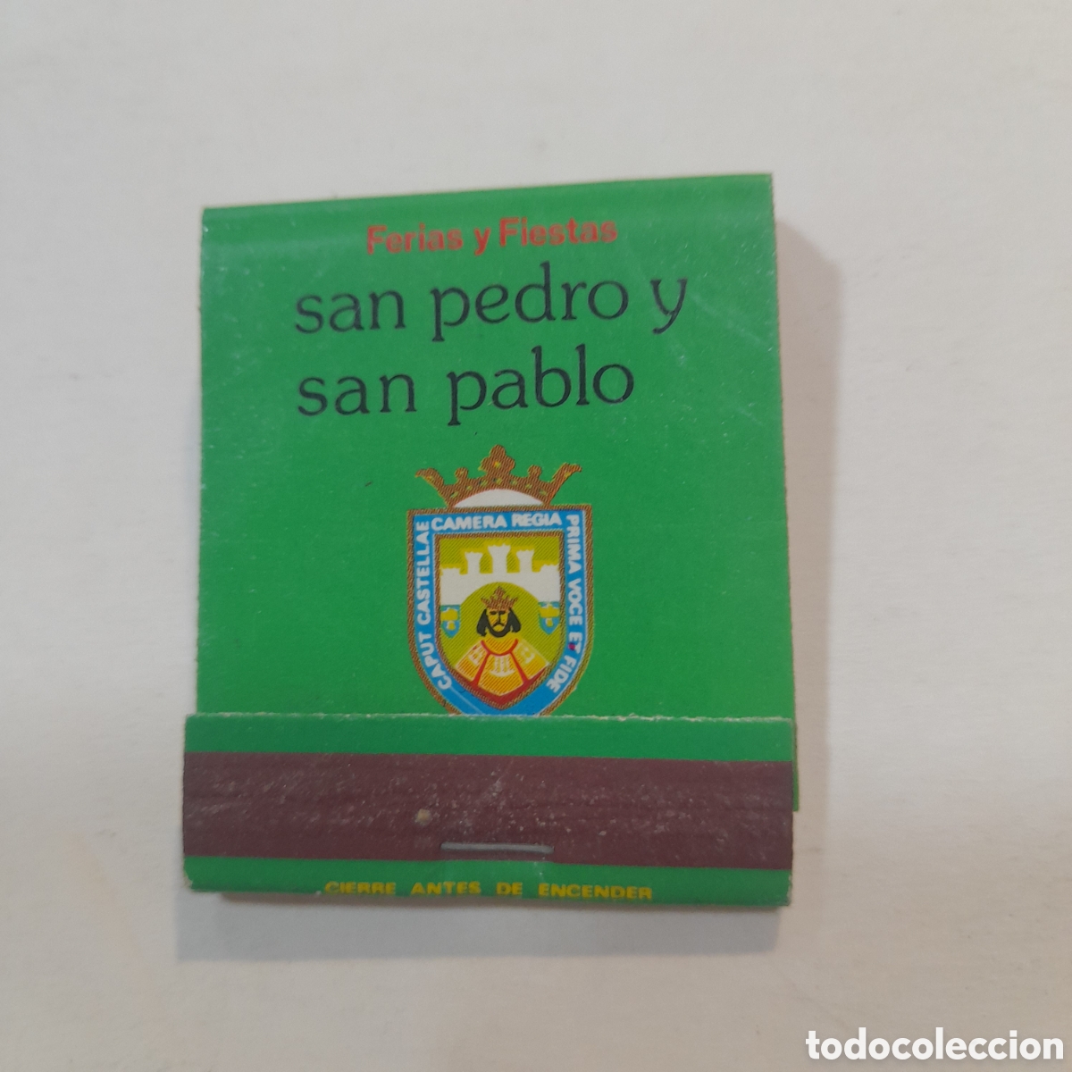 Coleccionismo: Caja cerillas Burgos