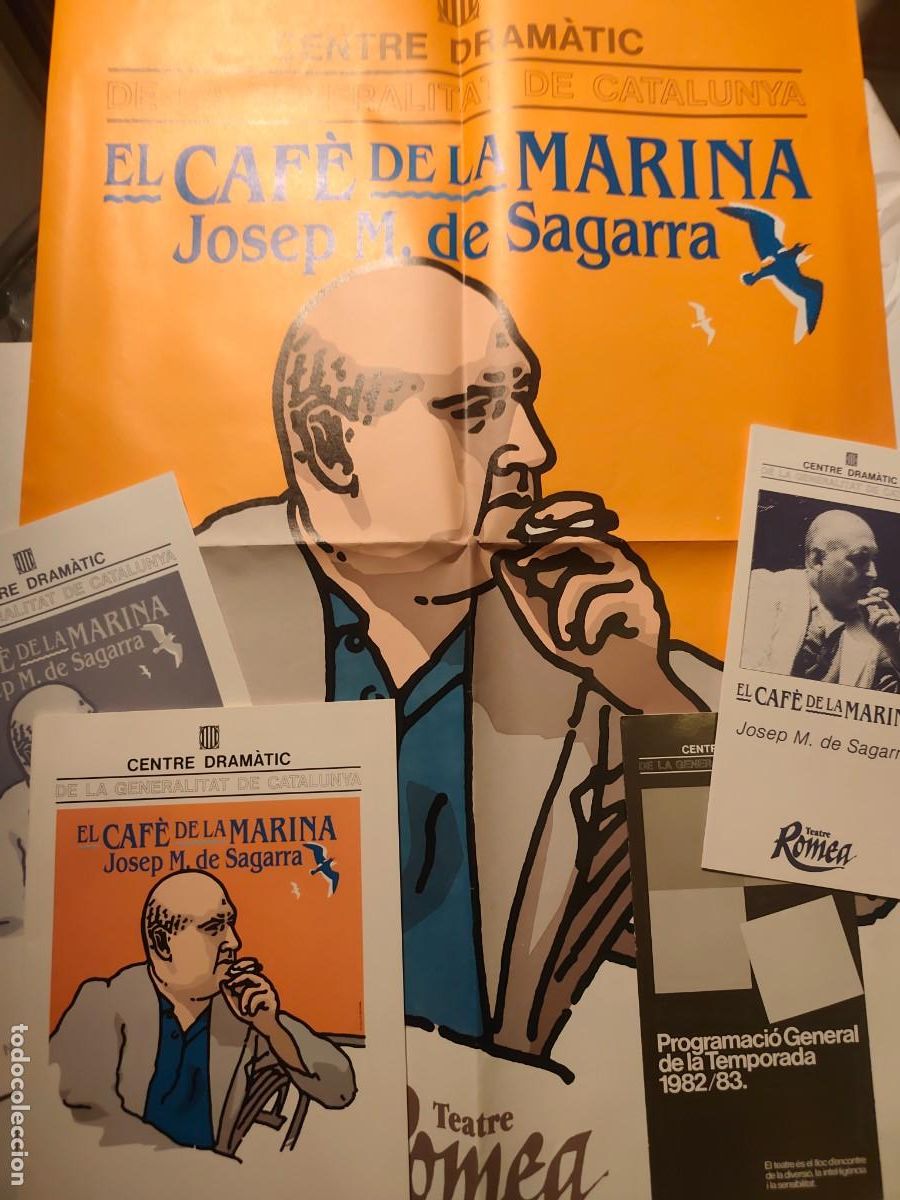 Coleccionismo: Centre dramatic generalitat 1982 El Caf&eacute; de la Marina Josep M Segarra