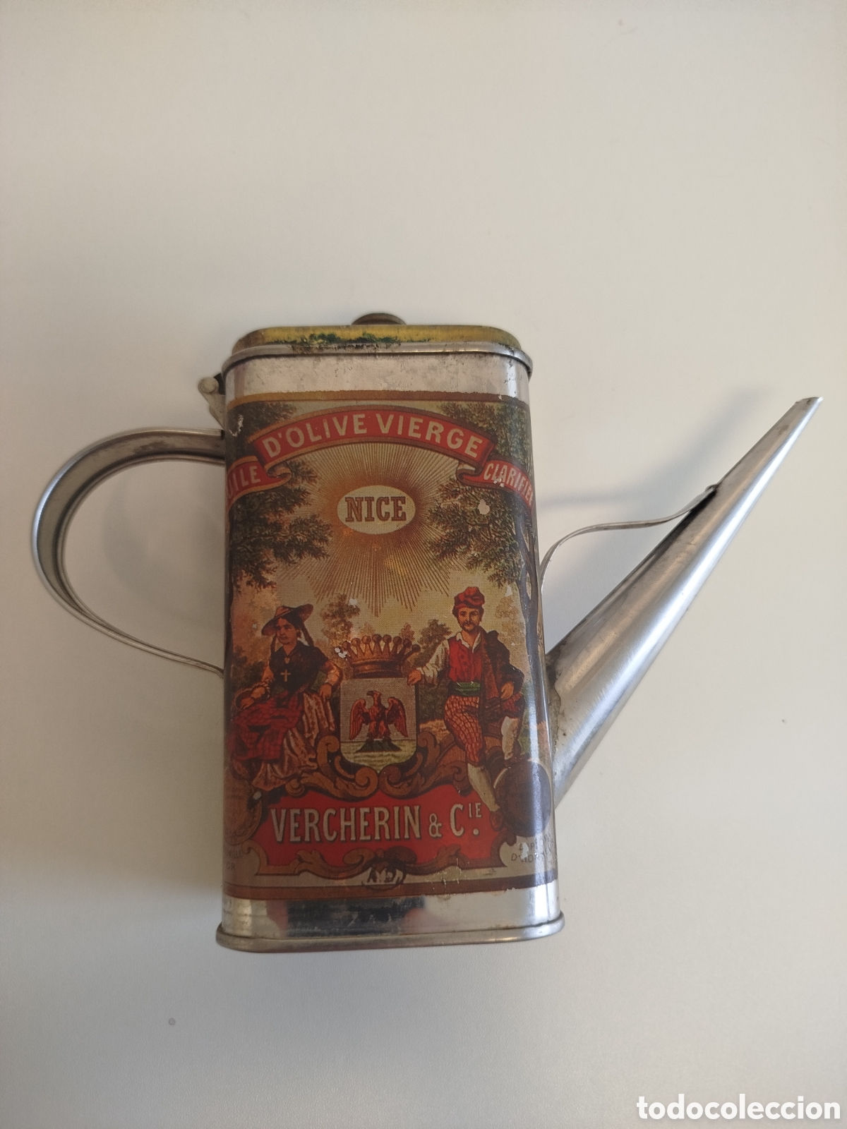 Coleccionismo: Aceitera Vercherin & Cie - Foto 2